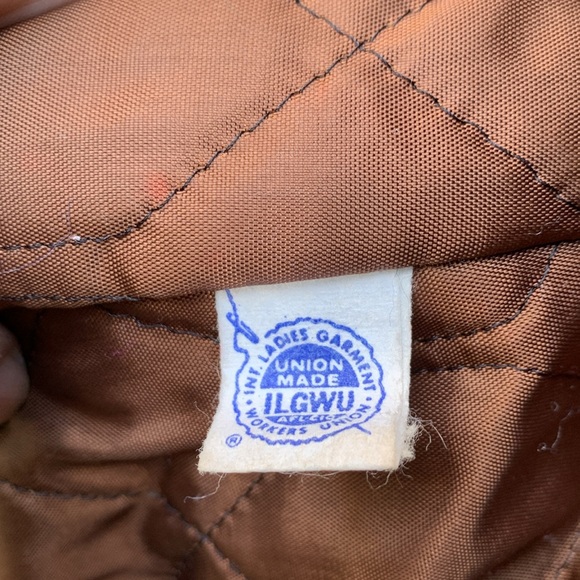 VTG 70’s Bohemian Penny Lane Style Faux Fur Faux Suede Coat -  - Union Label - Picture 12 of 16